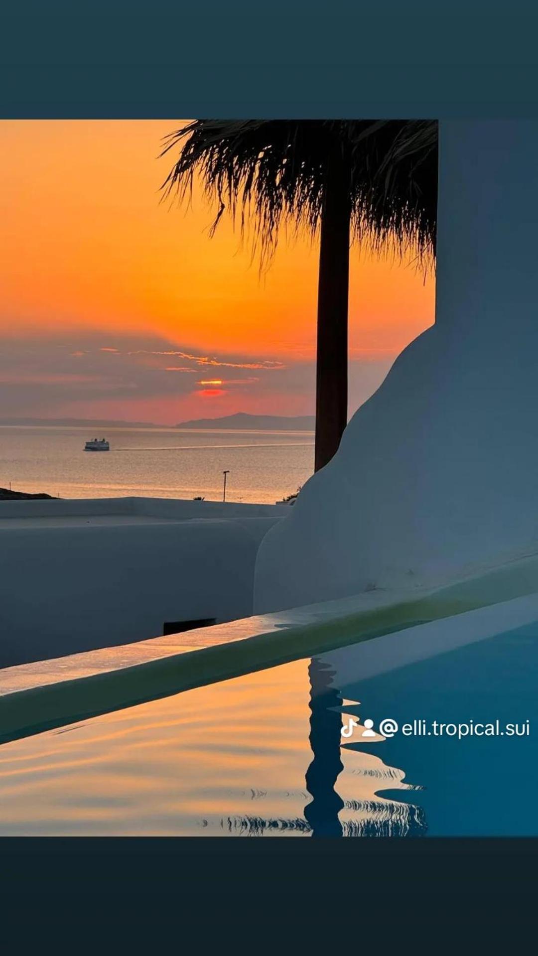 Elli Tropical Suites Mykonos Town エクステリア 写真
